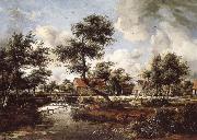 Meindert Hobbema The Watermills at Singraven near Denekamp oil painting on canvas